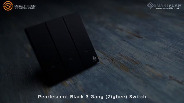 Pearlescent Black 3 Gang Wif Smart Switch | Smart Core смотреть онлайн