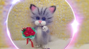 Мастер класс: Кот пушистик. Часть 2