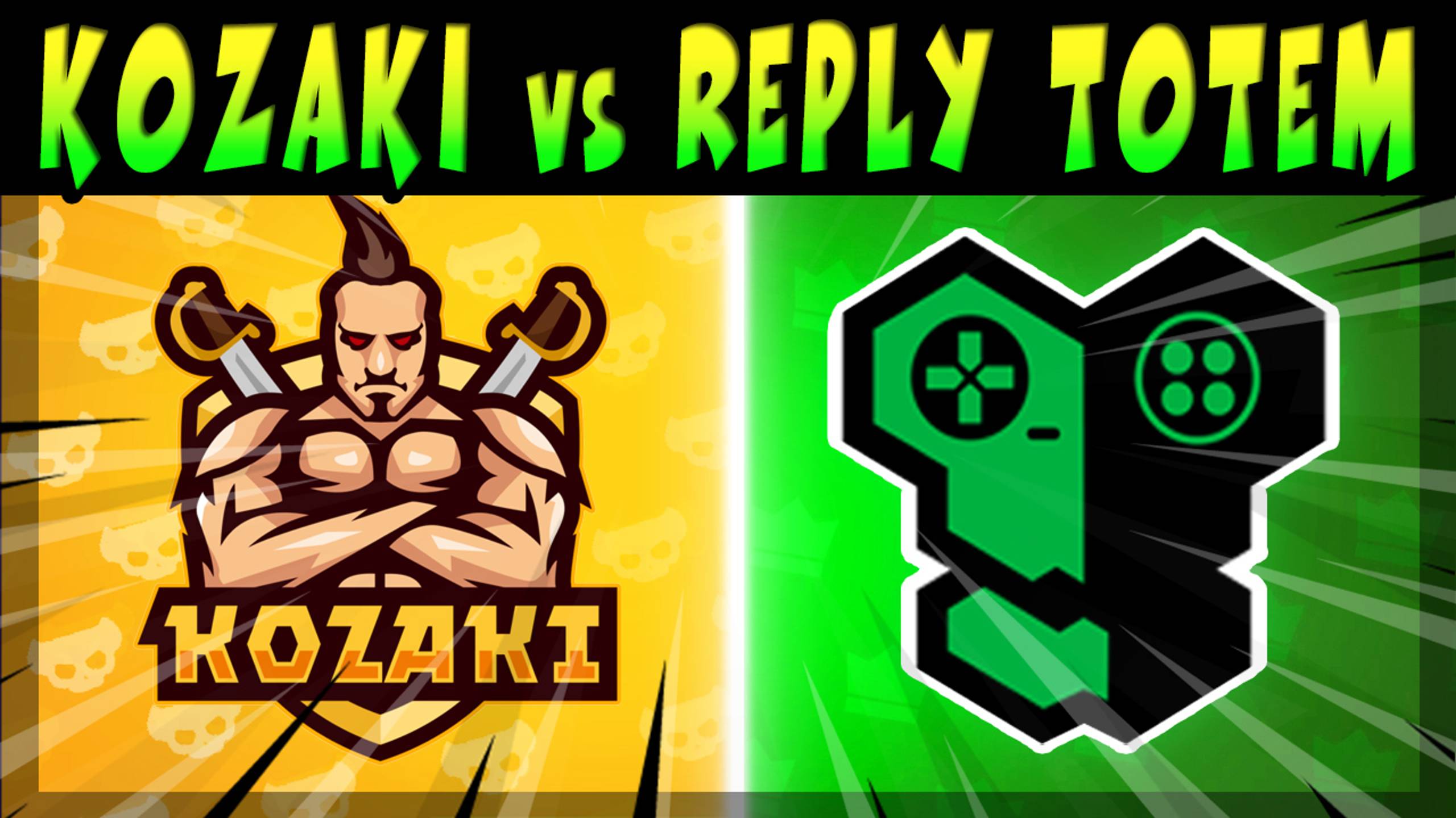 КРУТОЙ СКРИМ, ИГРАЮТ - KOZAKI Vs REPLY TOTEM #brawlstars