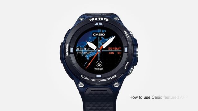 PRO TREK Smart Tips vol.02 -How to use Apps- | CASIO смотреть онлайн