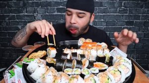 АСМР МУКБАНГ/СУШИ