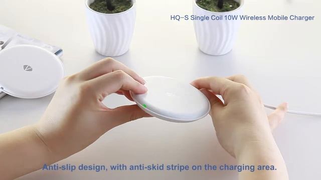 HQ-S 10W Wirless Phone Charger(CE/FCC/ROHS) смотреть онлайн