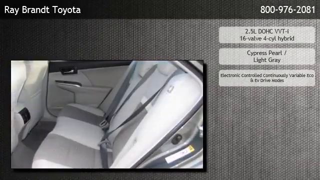 2013 Toyota Camry Hybrid Sedan XLE - Harvey смотреть онлайн