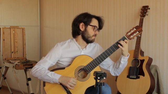 Roland Dyens - lettre a' la Seine | classical guitar смотреть онлайн