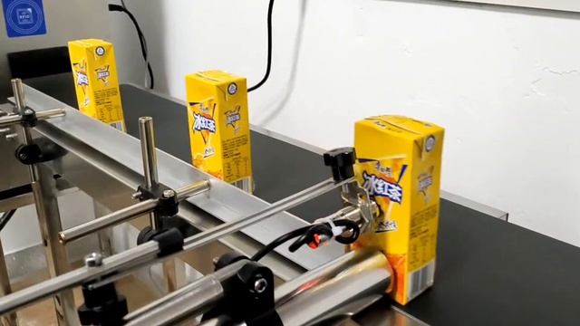 Маркировка даты на упаковках сока с помощью Welljets W5600