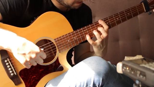 Jazz-waltz etude for acoustic guitar (original) free tab смотреть онлайн