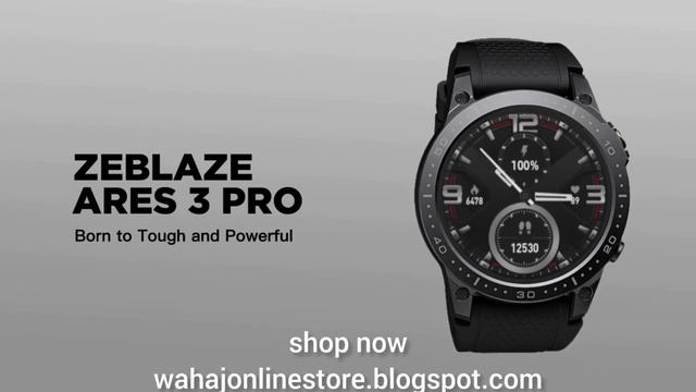 Zeblaze Ares 3 Pro Smart Watch: Your Ultimate Global Fitness Companion смотреть онлайн