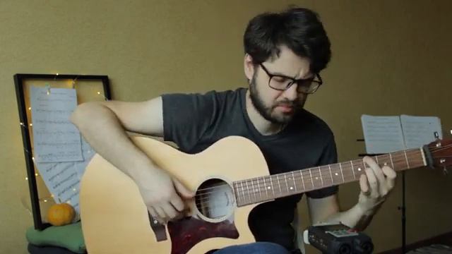 Blues sketch (original) acoustic guitar смотреть онлайн