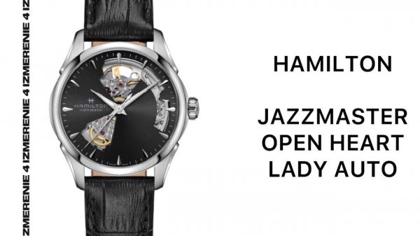 Обзор 4 Измерение Hamilton Jazzmaster Open Heart Lady Auto H32215730