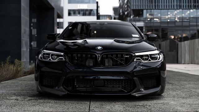BMW M5 (minimal Lights) /Audio Responsive Lights Live Wallpaper - Wallpaper Engine