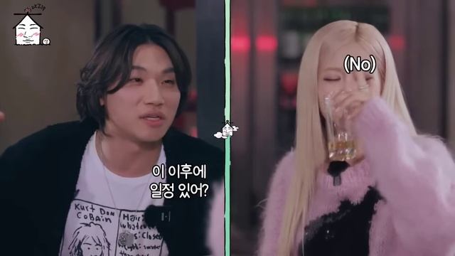 Розе из BLACKPINK в гостях у Дэсана из BIGBANG смотреть онлайн