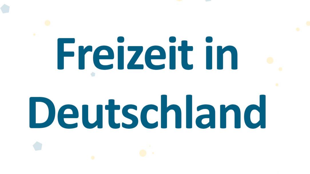 Freizeit In Deutschland