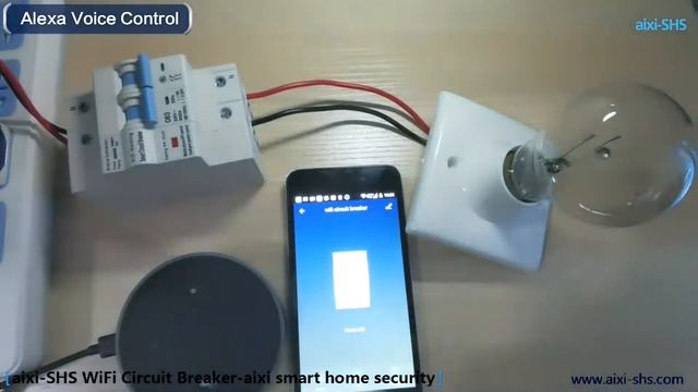 aixi-SHS Wi-Fi Smart Circuit Breaker Power Metering смотреть онлайн