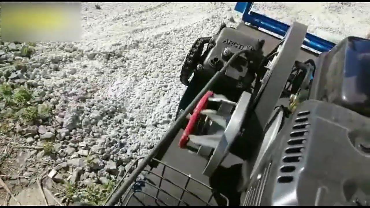 Запуск мотобуксировщика Draxter М500 (с электрозапуском) смотреть онлайн