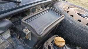 Защитная сетка воздуховода Нива 4х4