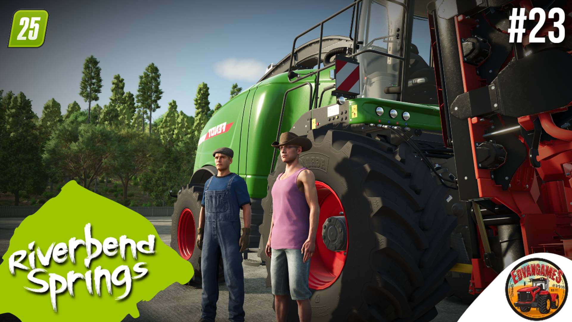 🔴 Стрим #23 | Riverbend Springs | Farming Simulator 25 смотреть онлайн