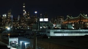 Звуки улицы Нью-Йорка ночью (звуки города, движение транспорта, звуковые эффекты, Таймс-сквер)