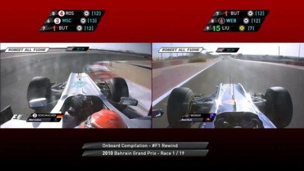 F1 Onboard highlights | 2010 BAHRAIN GRAND PRIX