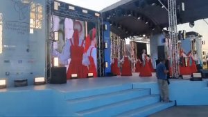 Знаменитая «Березка» на фестивале Достоевского в Оптиной пустыни.  с Губино.