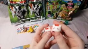 Распаковка сюрпризов, распаковка игрушек, собачки