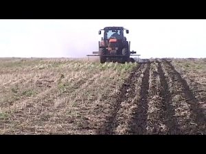 Полосовая обработка почвы (Strip-till)  культиватором Orthman