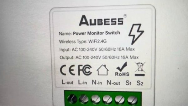 Hard Reset Aubess Tuya 16A Smart Switch