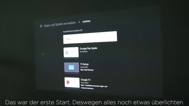DANGBEI DBOX02 4k Laser, Google TV Beamer Review (2024) Dangbei Mars Pro 2