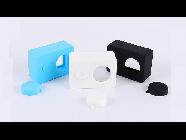 Силиконовый чехол для экшн камеры Xiaomi Yi смотреть онлайн