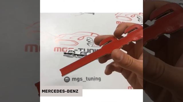 Шильдики на крылья 5.5 AMG Mercedes-Benz смотреть онлайн