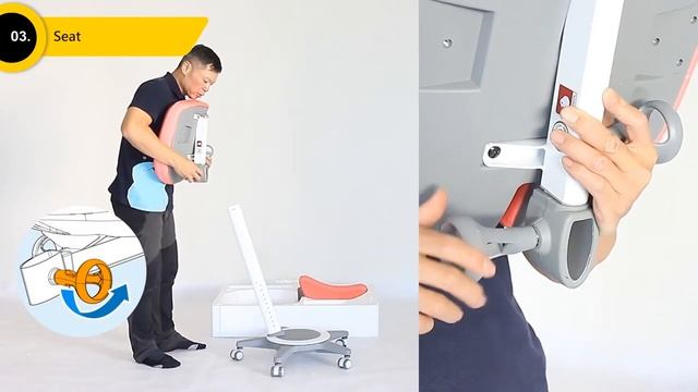 Kid2Youth EGO Ergonomic Chair Assembly Video(2020) - Kid2Youth Ergonomic Furniture