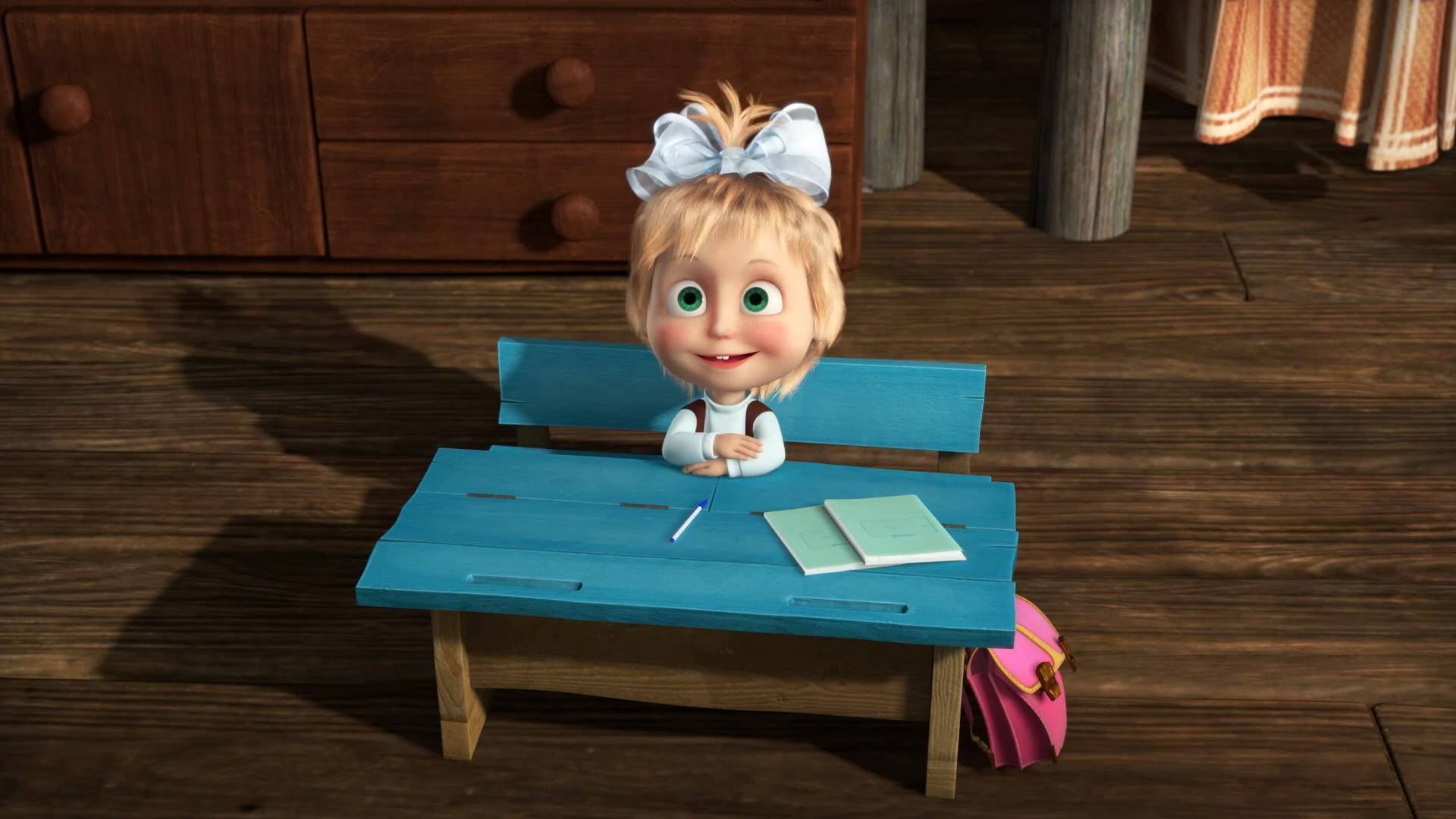 Маша и Медведь. Видеоклипы. Песня "Про умение быть смешным" смотреть онлайн