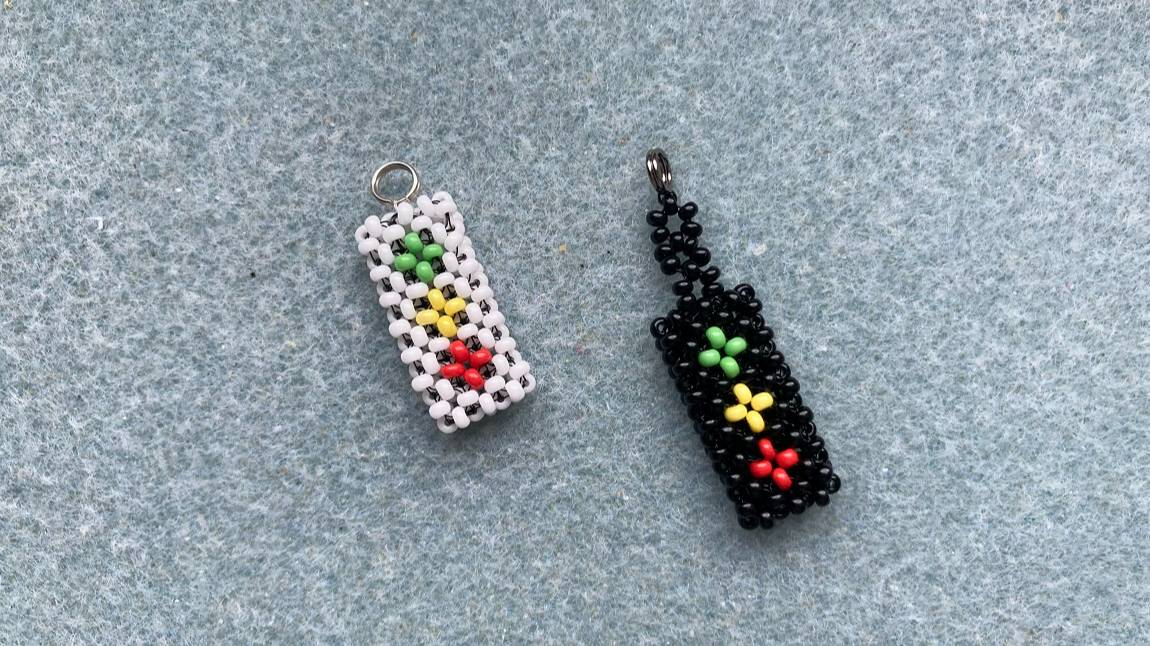 Светофор из бисера / МК