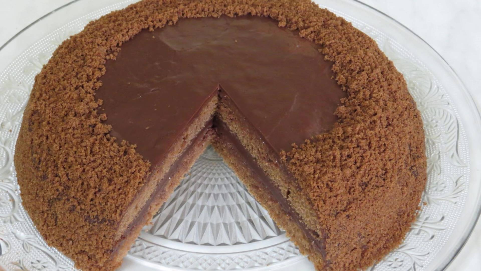 БЕЗ ВЕСОВ и МИКСЕРА Торт ШОКОЛАДНАЯ МЕЧТА! ОЧЕНЬ Вкусный и Простой торт на Праздник и Каждый День! смотреть онлайн