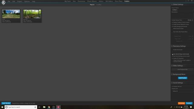 Enabling Click and Drag and Gyroscope Navigation Control in 3D Vista смотреть онлайн