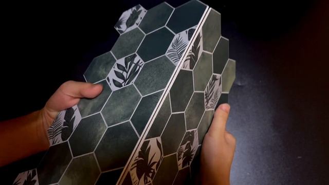 2'' HEX BOTANICAL GREEN PEEL AND STICK BACKSPLASH TILE смотреть онлайн