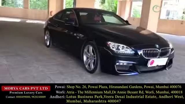 2014, BMW 6 Series, 630i Coupe, Black Color, Fuel - Petrol, First Owner смотреть онлайн