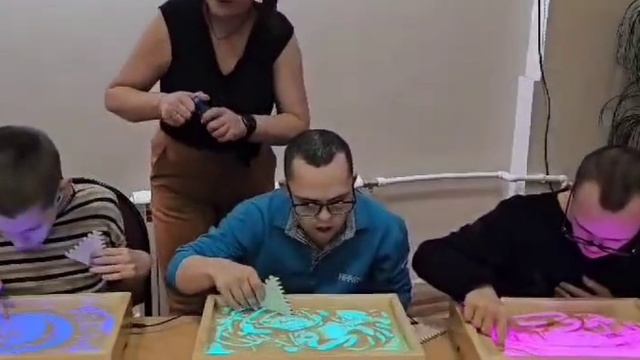 Песочная терапия. ГБССУ СО ГПВИ "Волгоградский ПНИ" смотреть онлайн