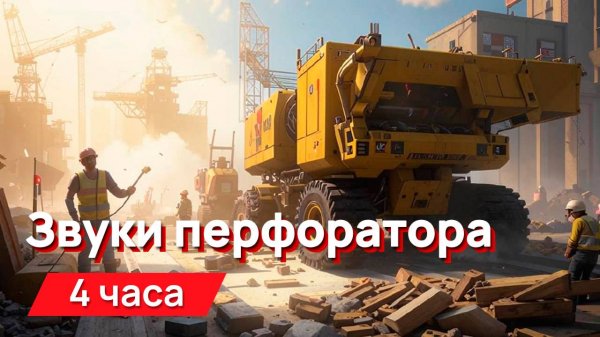 Месть соседям - звуки перфоратора и ремонта 4 часа