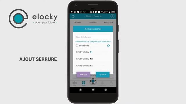 Ajout serrure application mobile смотреть онлайн