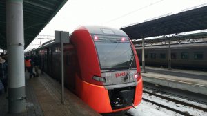 Электропоезд Ласточка №722БА | Минск - Москва