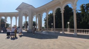 Ажурная колоннада в Гаграх.