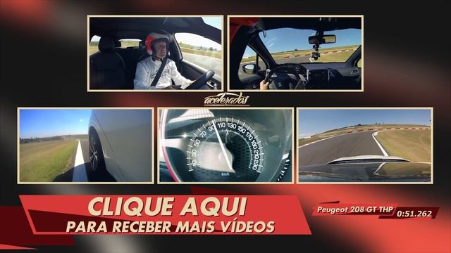 PEUGEOT 208 GT THP - VOLTA RÁPIDA ONBOARD: ORIGENS 208 GT #03 | ACELERADOS смотреть онлайн