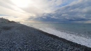 Сочи.  Чёрное море.  январь 2024.г