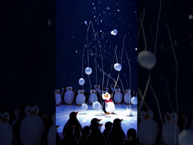 Juggling Penguin Creates Snowman Chaos | Comedy Short смотреть онлайн