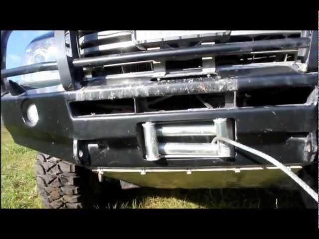 Тест силового бампера и порогов.