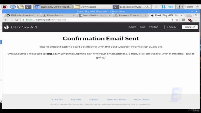 133 - Getting API Token for Weather смотреть онлайн