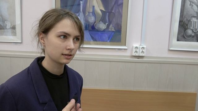 Выставка картин в Художественной школе имени В.А. Серова смотреть онлайн
