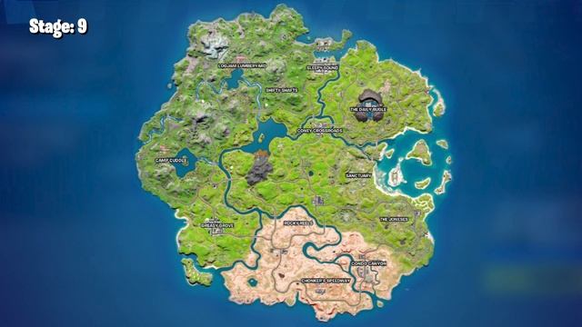 All Snow Melting Minimap in Fortnite Chapter 3 Season 1 смотреть онлайн