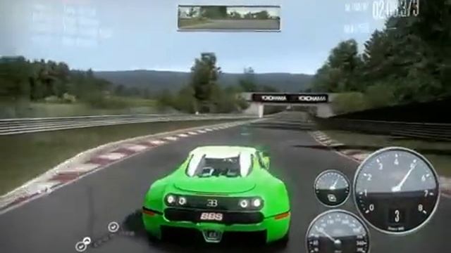 Need For Speed : Shift - Nordschleife Aremberg - bugatti veyron 16 4 смотреть онлайн