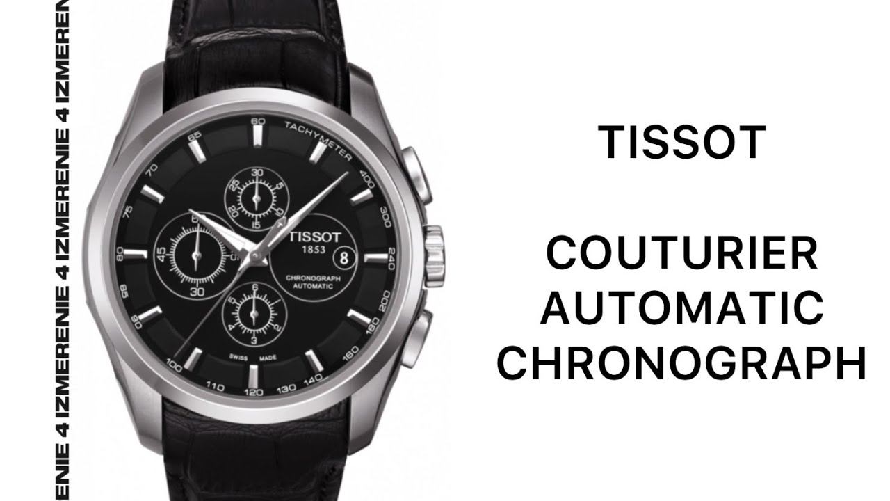 Обзор 4 Измерение Tissot Couturier Automatic Chronograph T035.627.16.051.00